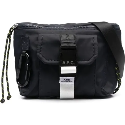 Cross Body Bags, male, , Size: ONE SIZE Treck Bum Bag - A.p.c. - Modalova
