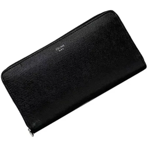 Pre-owned Wallets, female, , Size: ONE SIZE Pre-owned Leather wallets - Celine Vintage - Modalova