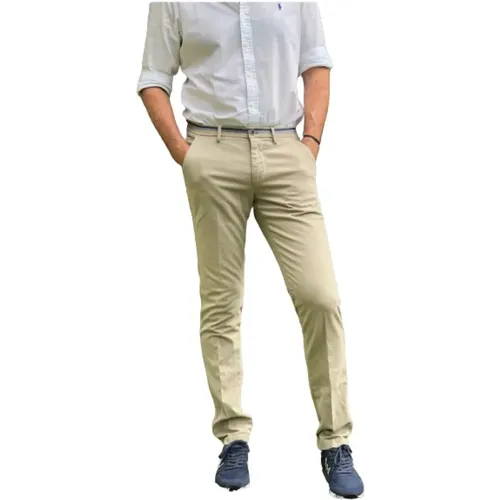 Chinos, male, , Size: S Slim Chino Pants - Mason's - Modalova