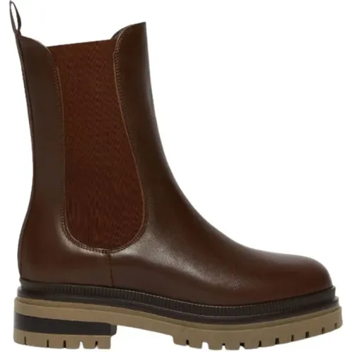 Braune Livrea Stiefel - Max Mara Weekend - Modalova