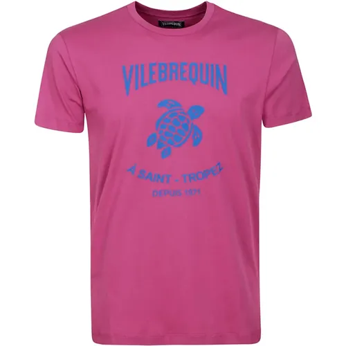 T-Shirt , male, Sizes: L, M, XL, 2XL, S - Vilebrequin - Modalova