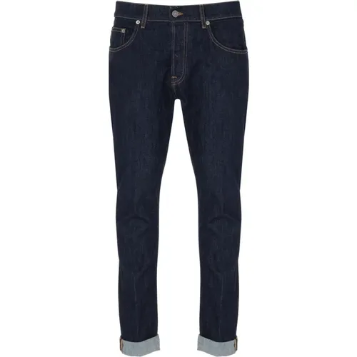 Slim-Fit Icon Jeans , Herren, Größe: W35 - Dondup - Modalova