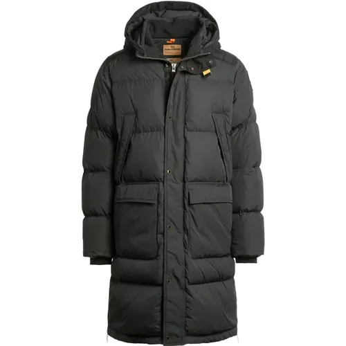 Long Bear Puffer Coat with Hood , male, Sizes: XL, L - Parajumpers - Modalova