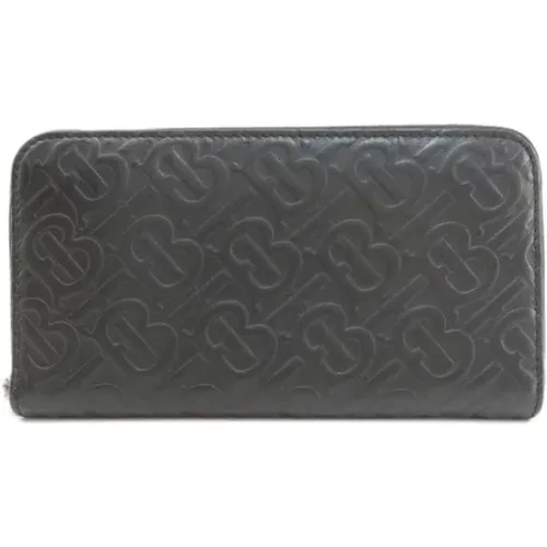 Pre-owned Wallets, female, , Size: ONE SIZE Pre-owned Leather wallets - Burberry Vintage - Modalova