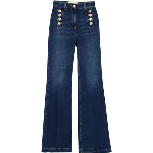 Jeans by , Model Pj29D36E2 , female, Sizes: W28, W30, W29, W27, W25, W26 - Elisabetta Franchi - Modalova