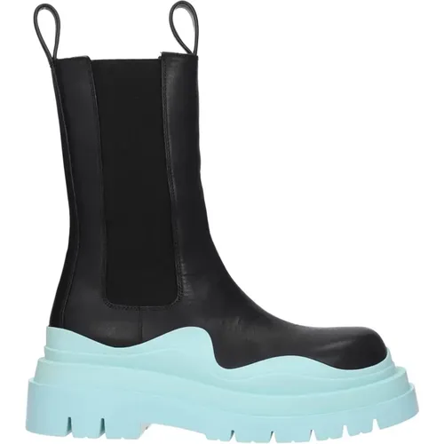 Leather Ankle Boots , female, Sizes: 8 UK - Bottega Veneta - Modalova