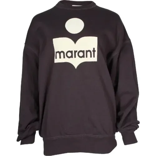 Lilla Cotton Oversized Sweatshirt , female, Sizes: 2XS - Isabel Marant Pre-owned - Modalova