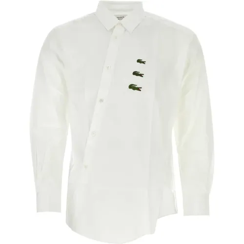 Weißes Popelinehemd - Klassischer Stil - Comme des Garçons - Modalova