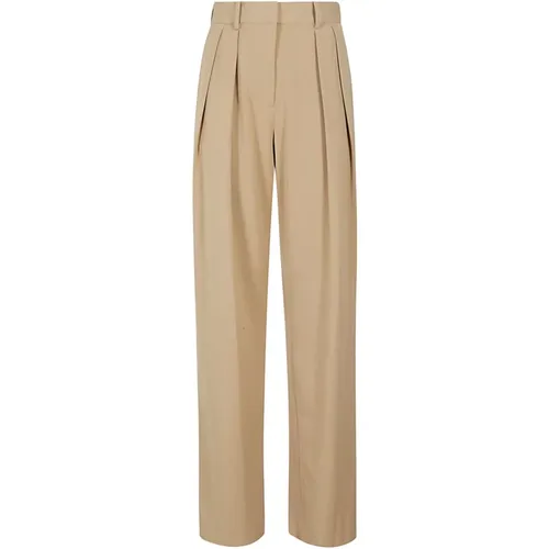 Elegante High-Waist Hose , Damen, Größe: XS - STAUD - Modalova