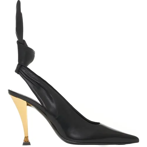 Bow Slingback Pumps , female, Sizes: 5 UK, 3 UK, 7 UK, 4 1/2 UK, 6 UK, 5 1/2 UK, 8 UK, 4 UK - Givenchy - Modalova