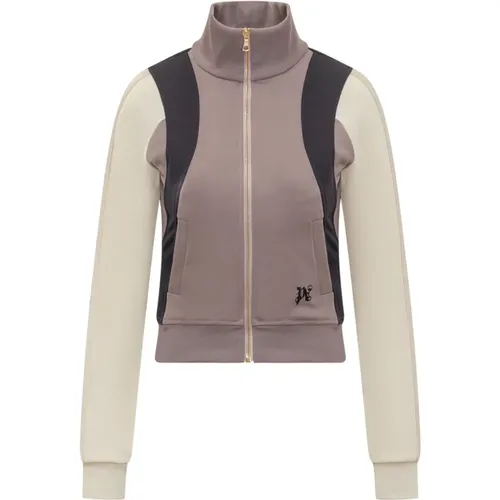 Monogramm Track Jacket , Damen, Größe: M - Palm Angels - Modalova