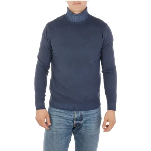 Men Clothing Turtleneck Aw22 , male, Sizes: 2XL - Malo - Modalova