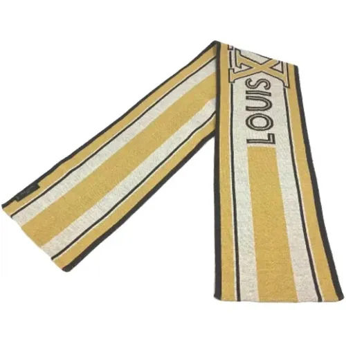 Pre-owned Scarves, female, , Size: ONE SIZE Pre-owned Wool scarves - Louis Vuitton Vintage - Modalova