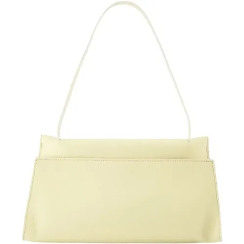 Long Papillon Hobo Bag - Vanilla - Leather , female, Sizes: ONE SIZE - Elleme - Modalova