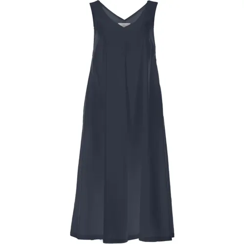 Blaues Kleid für Frauen , Damen, Größe: 2XL - Vicario Cinque - Modalova