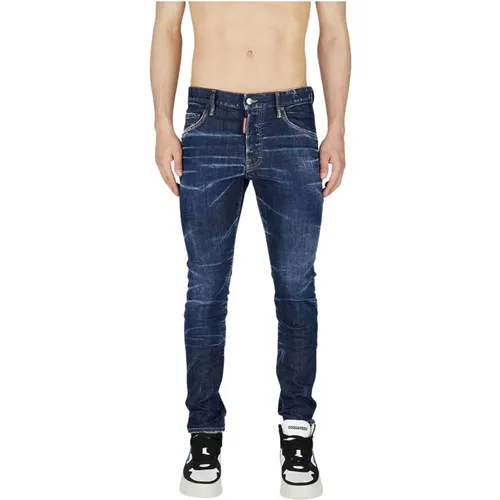 Slim-fit Jeans für Herren , Herren, Größe: 2XL - Dsquared2 - Modalova