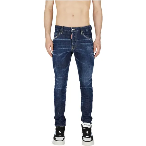 Slim-fit Jeans für Herren , Herren, Größe: L - Dsquared2 - Modalova