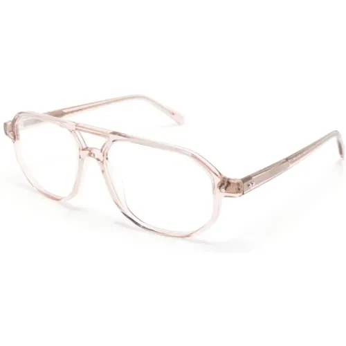 Glasses, female, , Size: 55 MM Burnt Rose Optical Frame - Moscot - Modalova