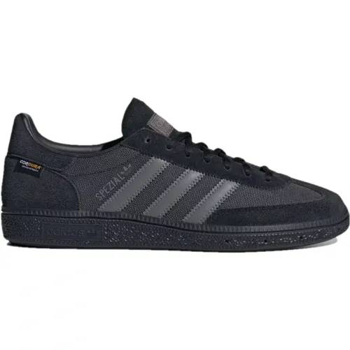 Handball Spezial Carbon/Grey/Black Sneakers , Herren, Größe: 45 1/3 EU - adidas Originals - Modalova