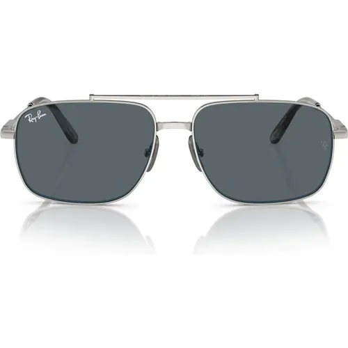 Michael Titanium Sunglasses Rb8096 9209R5 , unisex, Sizes: 59 MM - Ray-Ban - Modalova