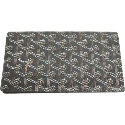 Pre-owned Wallets, male, , Size: ONE SIZE Pre-owned Fabric wallets - Goyard Vintage - Modalova