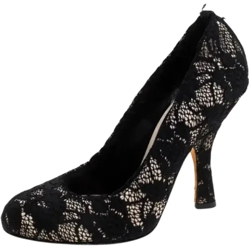 Pre-owned Pumps, female, , Size: 8 1/2 US Pre-owned Lace heels - Dolce & Gabbana Pre-owned - Modalova