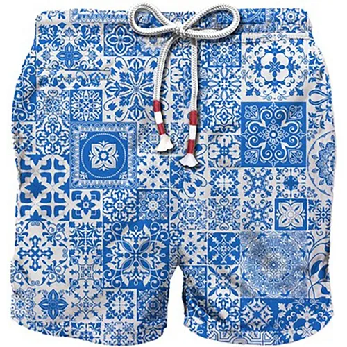 Beachwear, male, , Size: XL Blue Sea Clothing Stylish - MC2 Saint Barth - Modalova