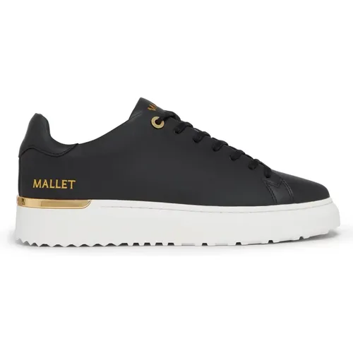 Lite Schwarz Gold Sneakers , Herren, Größe: 41 EU - Mallet London - Modalova