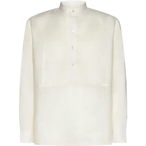 Weiße Capsule Hemden , Herren, Größe: L - PT Torino - Modalova