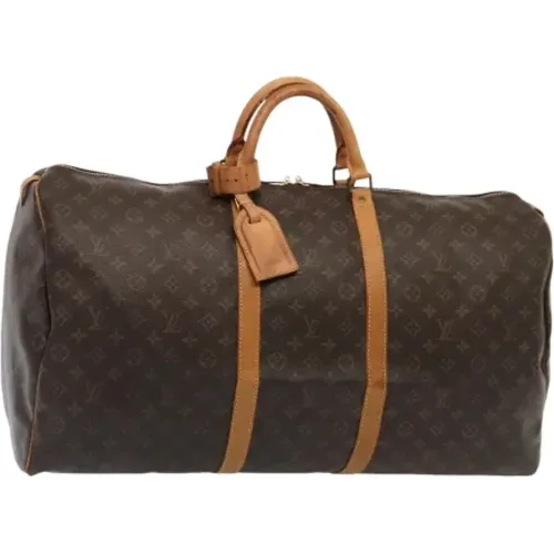 Pre-owned Weekend Bags, female, , Size: ONE SIZE Pre-owned Canvas louis-vuitton-bags - Louis Vuitton Vintage - Modalova