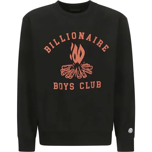 Campfire Crewneck Sweatshirt , Herren, Größe: S - Billionaire Boys Club - Modalova