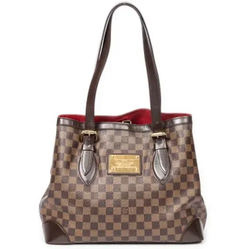 Pre-owned Tote Bags, female, , Size: ONE SIZE Pre-owned Coated canvas shoulder-bags - Louis Vuitton Vintage - Modalova