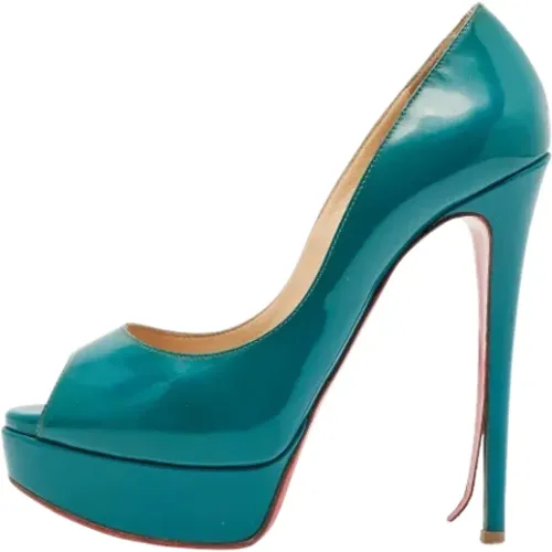 Pre-owned Pumps, female, , Size: 7 US Pre-owned Leather heels - Christian Louboutin Pre-owned - Modalova