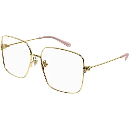 Goldene Brillengestelle Gucci - Gucci - Modalova