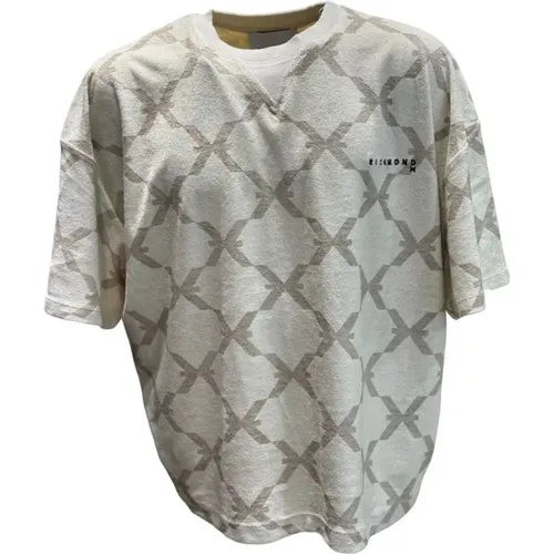 Casual Cotton T-Shirt , male, Sizes: M, L, S - John Richmond - Modalova