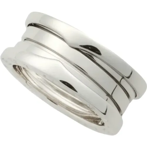 Pre-owned White Gold rings , female, Sizes: ONE SIZE - Bvlgari Vintage - Modalova