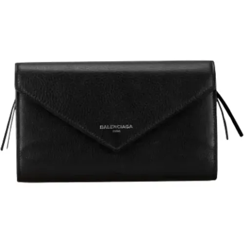 Pre-owned Wallets, female, , Size: ONE SIZE Pre-owned Leather wallets - Balenciaga Vintage - Modalova