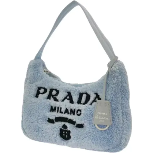 Pre-owned Shoulder Bags, female, , Size: ONE SIZE Pre-owned Cotton prada-bags - Prada Vintage - Modalova