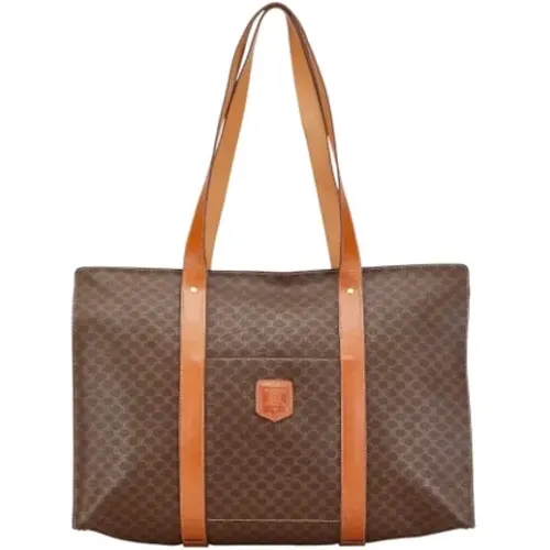 Pre-owned Tote Bags, female, , Size: ONE SIZE Pre-owned Leather celine-bags - Celine Vintage - Modalova