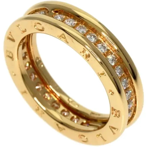 Pre-owned Jewellery, female, , Size: ONE SIZE Pre-owned Gold rings - Bvlgari Vintage - Modalova