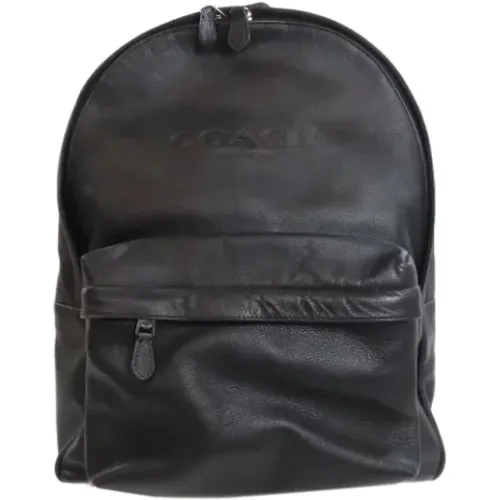 Pre-owned Leather backpacks , female, Sizes: ONE SIZE - Coach Pre-owned - Modalova