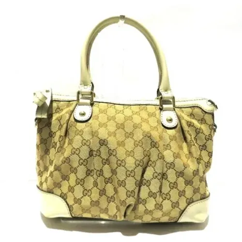 Pre-owned Handbags, female, , Size: ONE SIZE Pre-owned Canvas gucci-bags - Gucci Vintage - Modalova