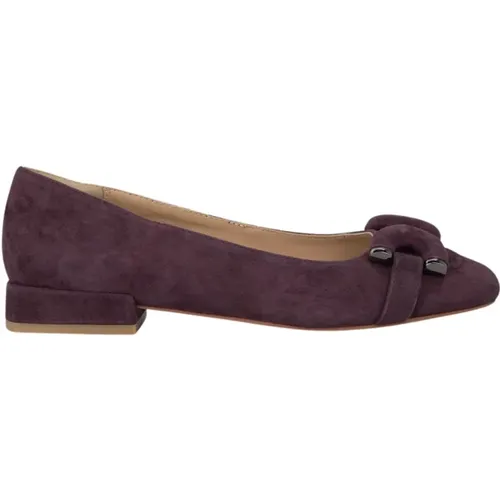 Flat Ballerina with Round Toe Detail , female, Sizes: 6 UK, 9 UK, 7 UK, 3 UK, 5 UK, 4 UK - Alma en Pena - Modalova