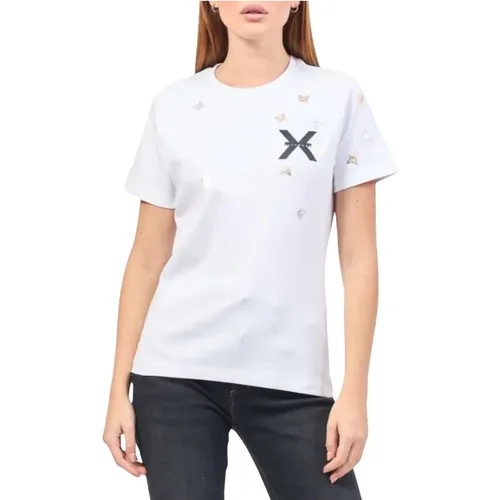 Logo T-Shirt für Frauen , Damen, Größe: L - John Richmond - Modalova