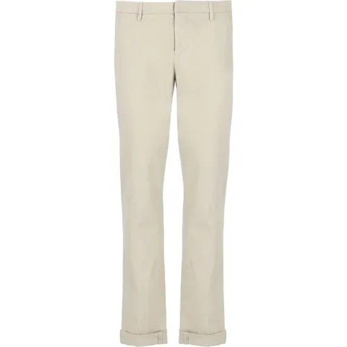 Chinos, male, , Size: W29 Cotton Mens Pants - Dondup - Modalova