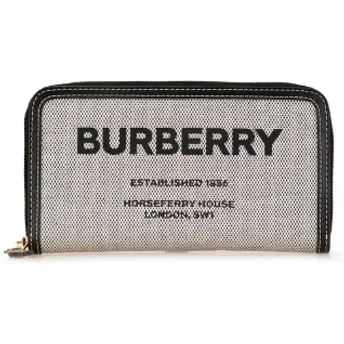 Pre-owned Canvas wallets , female, Sizes: ONE SIZE - Burberry Vintage - Modalova