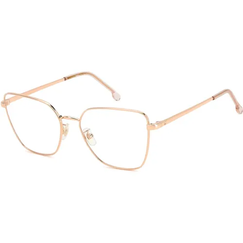 Glasses, unisex, , Size: 55 MM Gold Copper Eyewear Frames - Carrera - Modalova