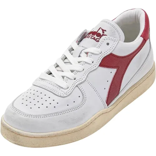 Vintage MI Basket Low Sneakers , male, Sizes: 11 UK, 3 UK, 8 UK, 10 1/2 UK, 8 1/2 UK, 12 UK, 6 UK, 9 UK, 5 UK, 2 UK, 4 UK, 4 1/2 UK, 6 1/2 UK - Diadora - Modalova