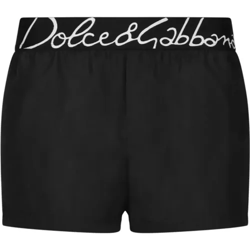 Schwarze Meer Kleidung mit Logo , Herren, Größe: S - Dolce & Gabbana - Modalova
