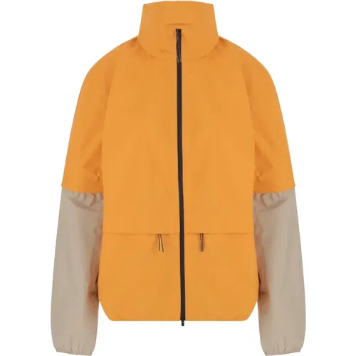 Winter Jackets, female, , Size: S Two-Tone Nylon Jacket with Removable Section - Autry - Modalova